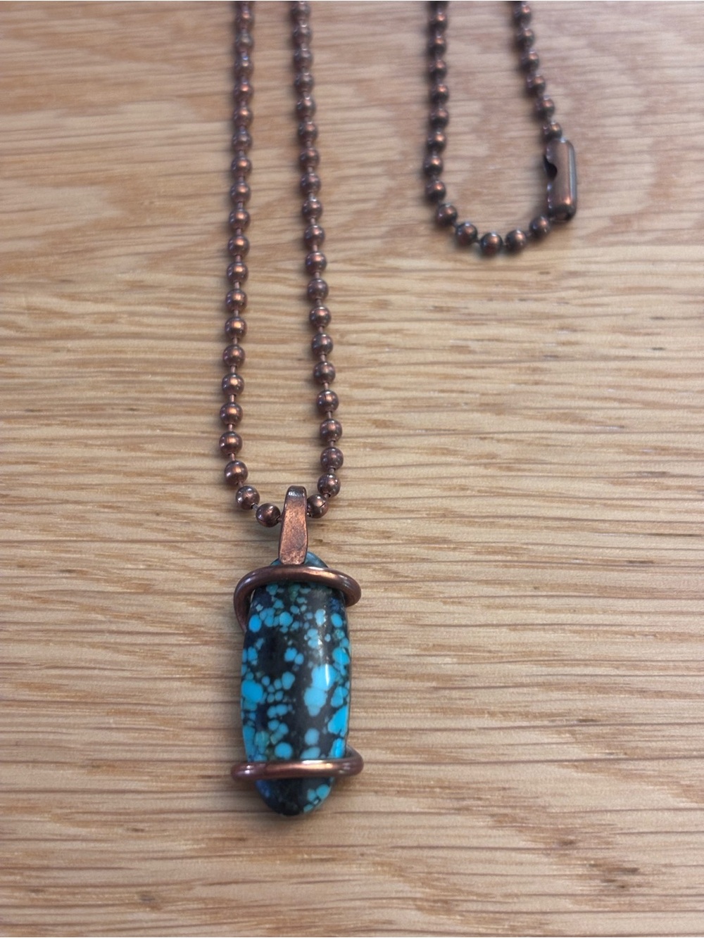 Turquoise & Copper Necklace